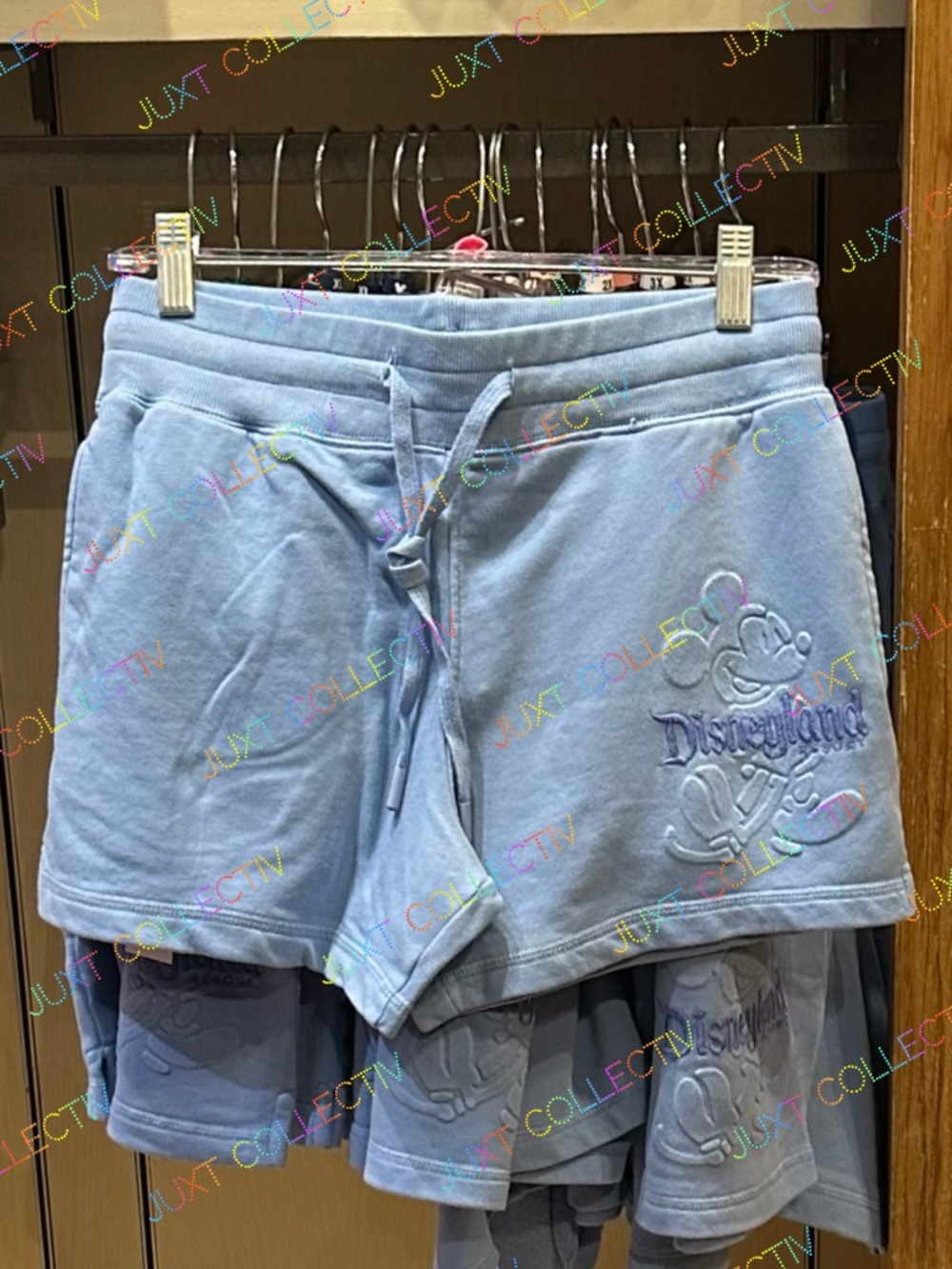 NWT Disneyland Mickey Mouse Blue Shorts